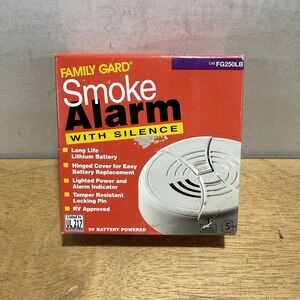 Family Gard BRK - FG250LB - Smoke Alarm - Battery Operated  RV Approved NEW
